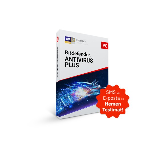 Antivirus Plus 1 Kullanıcı 3 Yıl - Türkçe Son Sürüm Lisans - Antivirüs Yazılımı