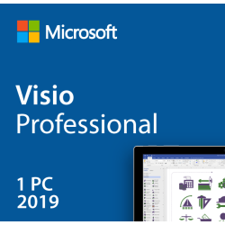 Visio Professional 2019 Dijital Lisans Anahtarı